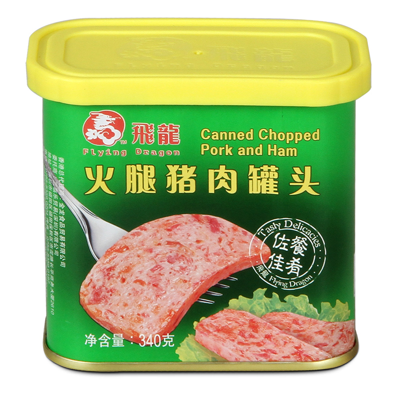 飛龍火腿豬肉罐頭340克