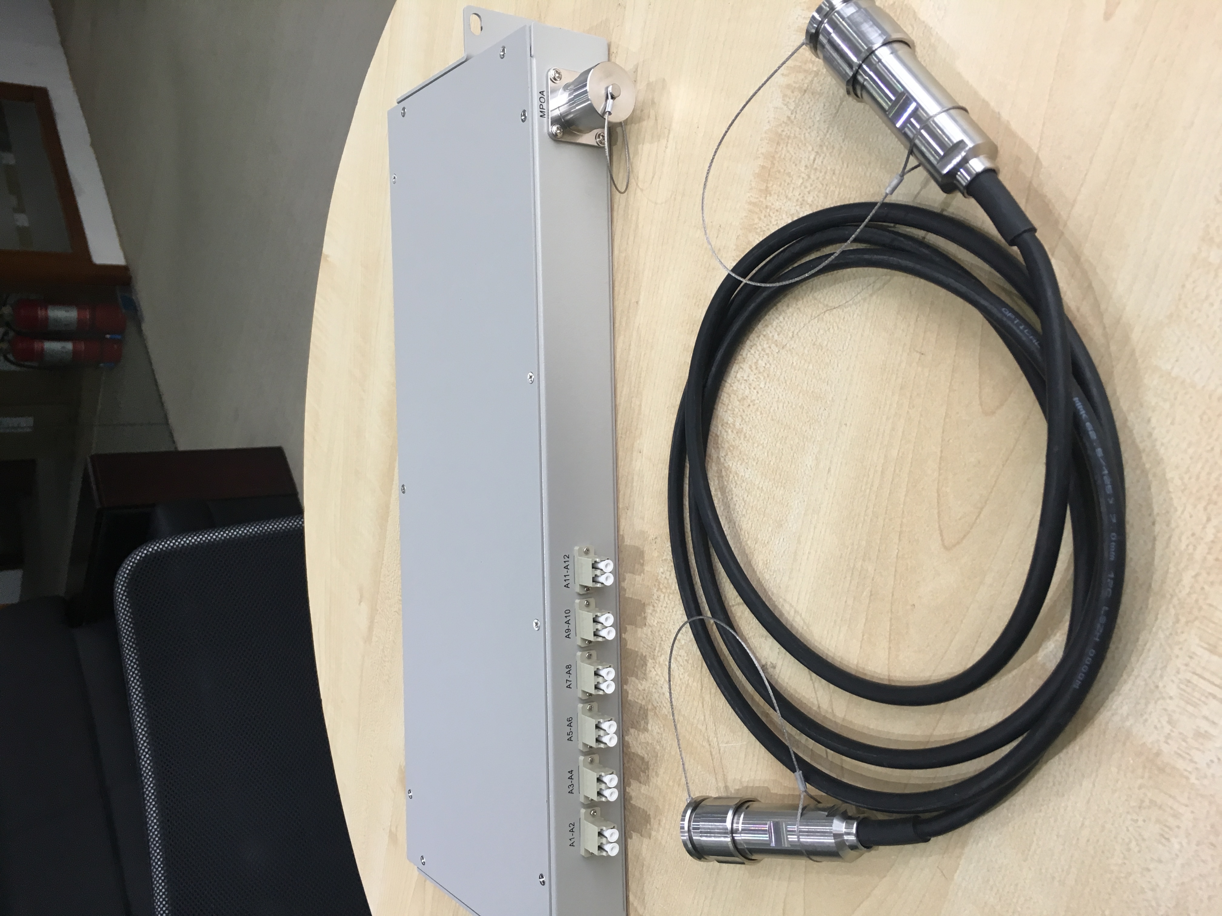 高密度室外雙端預制光纜插頭光纜組件