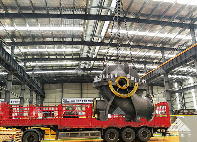 華峰重工為日本大型泵制造世界500強企業提供鑄件