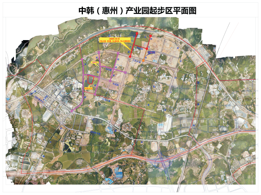 中韓（惠州）產業園起步區西部路網工程