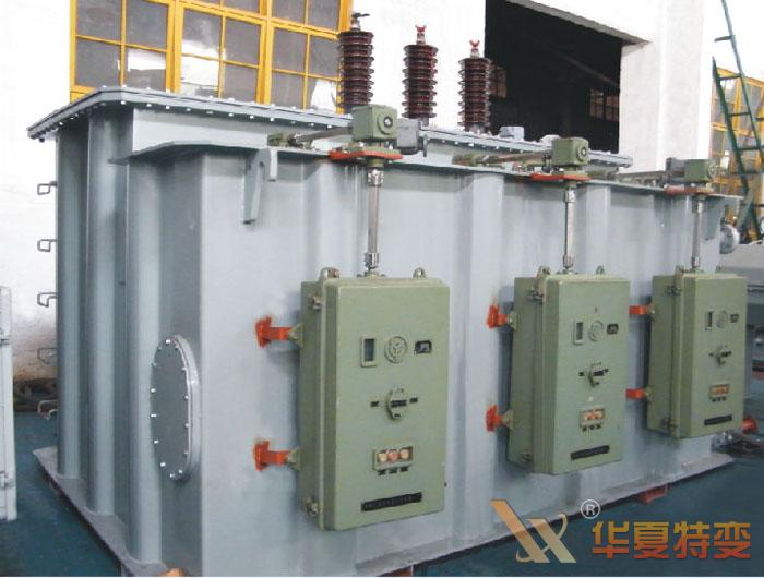 冶金行业用分相调压电炉变压器