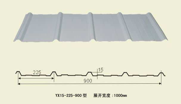 YX15-225-900單層鋁鎂錳壓型單板