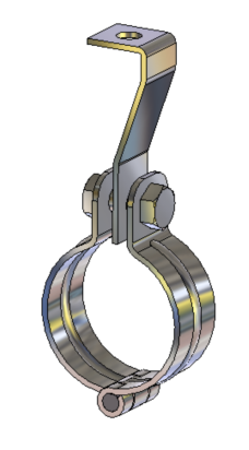 C型鉸鏈帶吊耳吊卡