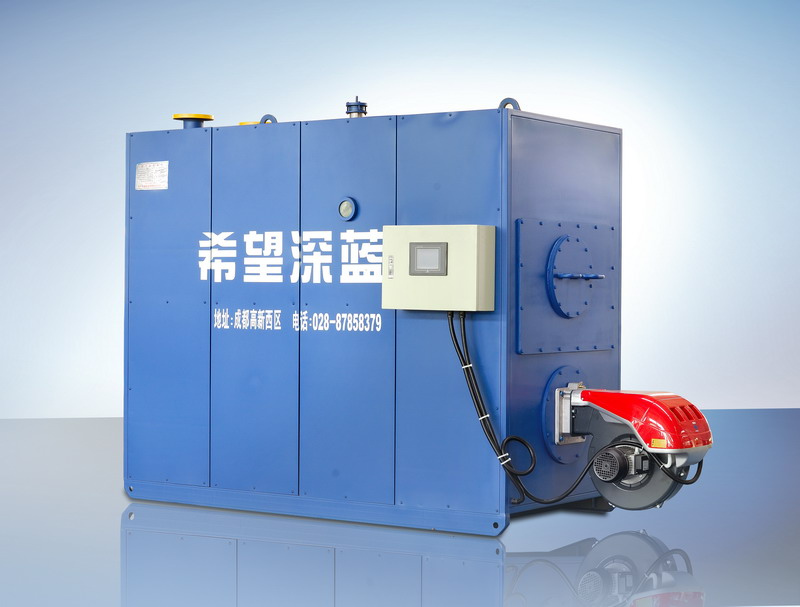 第一臺深藍真空熱水機組下線，中國第一個真正意義上的分布式能源——深藍綠色能源中心獲認可。