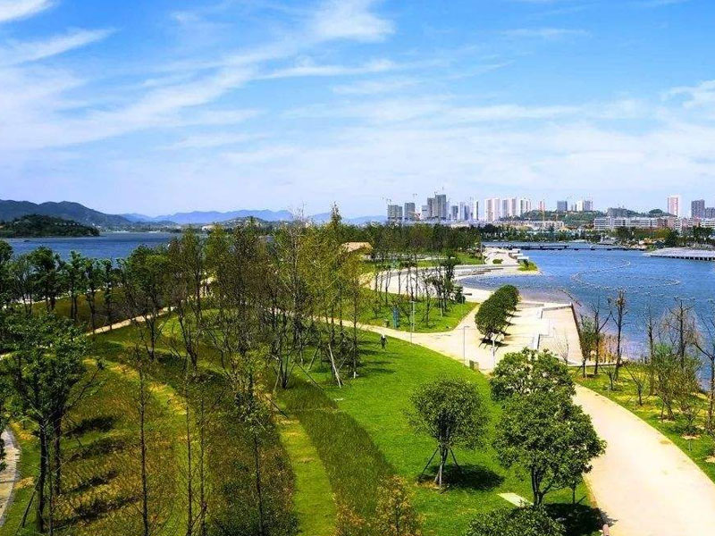 长沙梅溪湖国际新城一期城市中轴线景观工程一标段