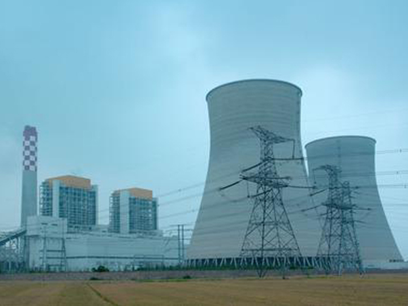 China Resources Xuzhou Pengcheng Power Plant 2X1000MW Unit Project 2X12000㎡ Cooling Tower Coating, Chimney Steel Inner Tube Anticorrosive Coating