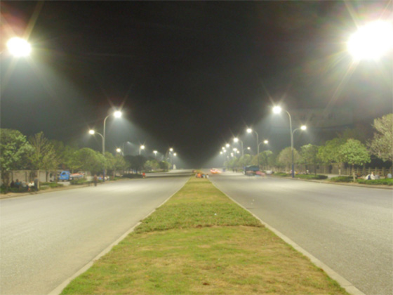 界石工业园区一期LED道路照明工程