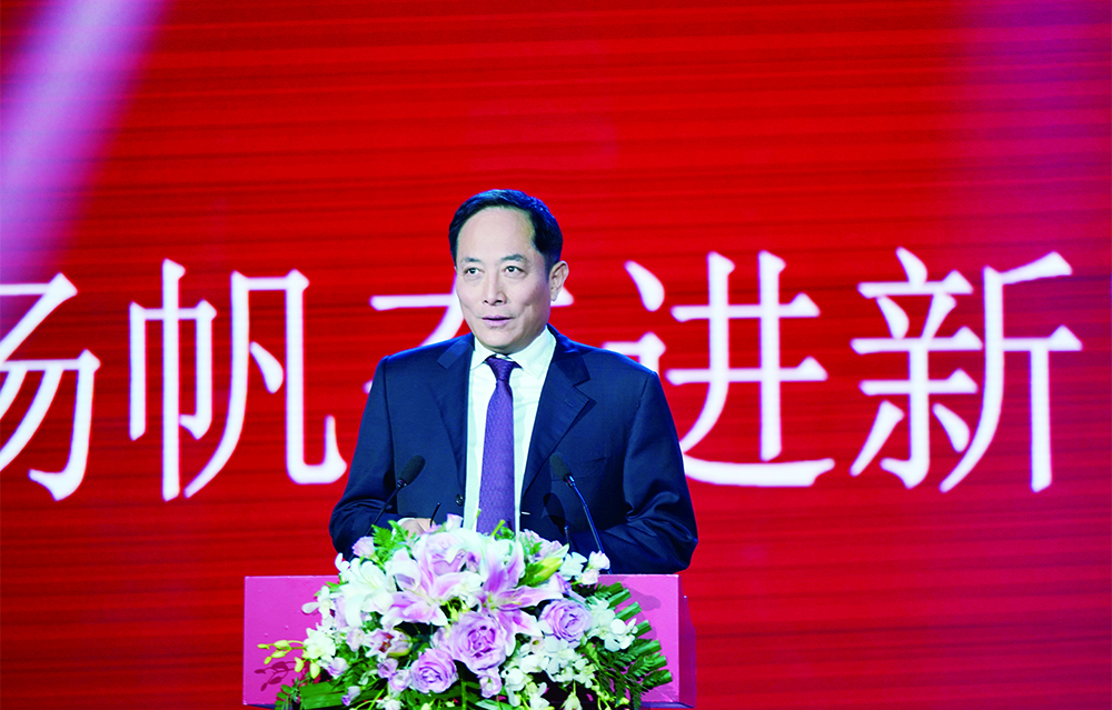 总裁袁炳玉在BEPLAY官方招标20 周年庆典上讲话