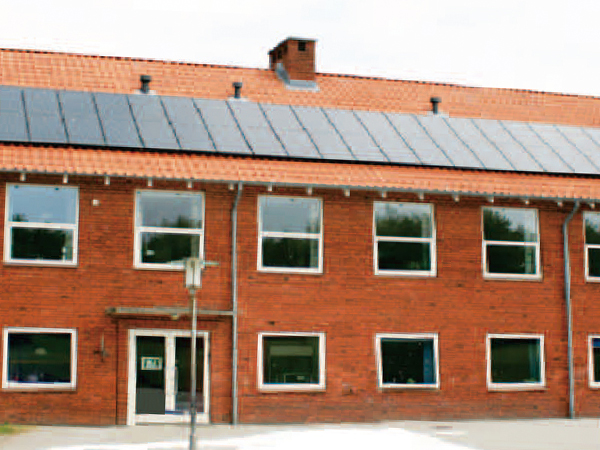 Rooftop photovoltaic system project for 30 schools in Denmark