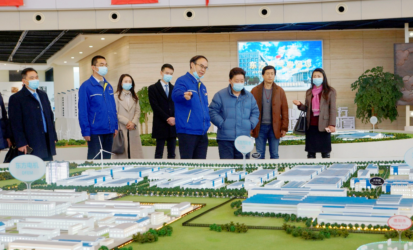 希望集團董事局主席劉永言率隊拜訪中國東方電氣集團有限公司
