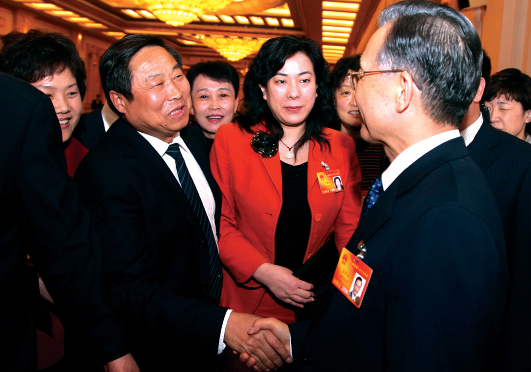 2010年3月8日，劉嘉坤在北京出席第十一屆全國人代會第三次會議期間受到溫家寶總理親切接見
