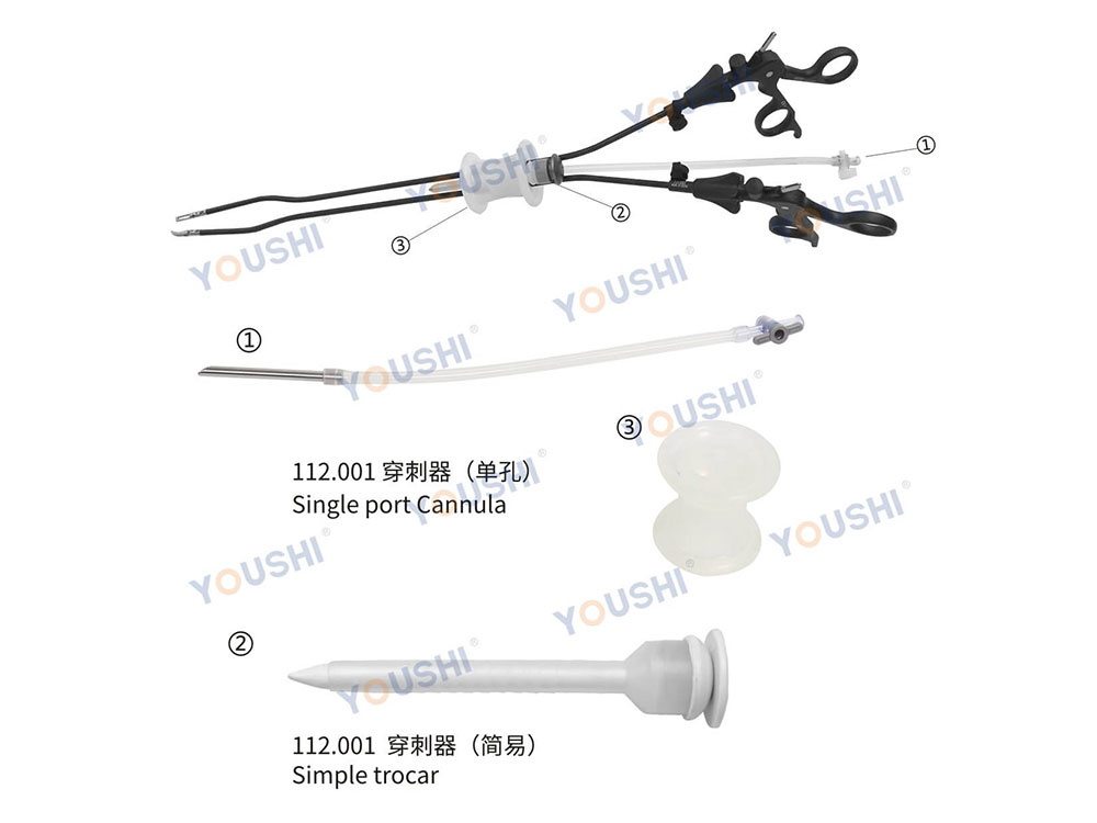 YS112單孔(經臍部)腹腔手術器械