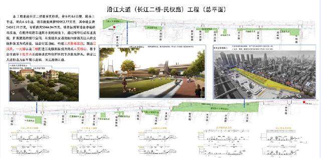 沿江大道（长江二桥-民权路）项目