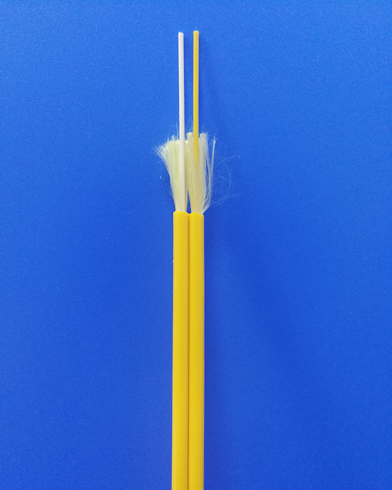 雙芯拉鏈式緊包緩沖式光纜 (類型4)