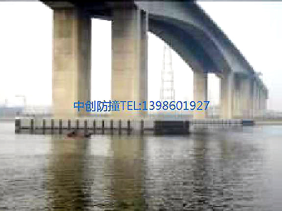 廣東南部快速路珠江大橋防撞設施方案實景圖