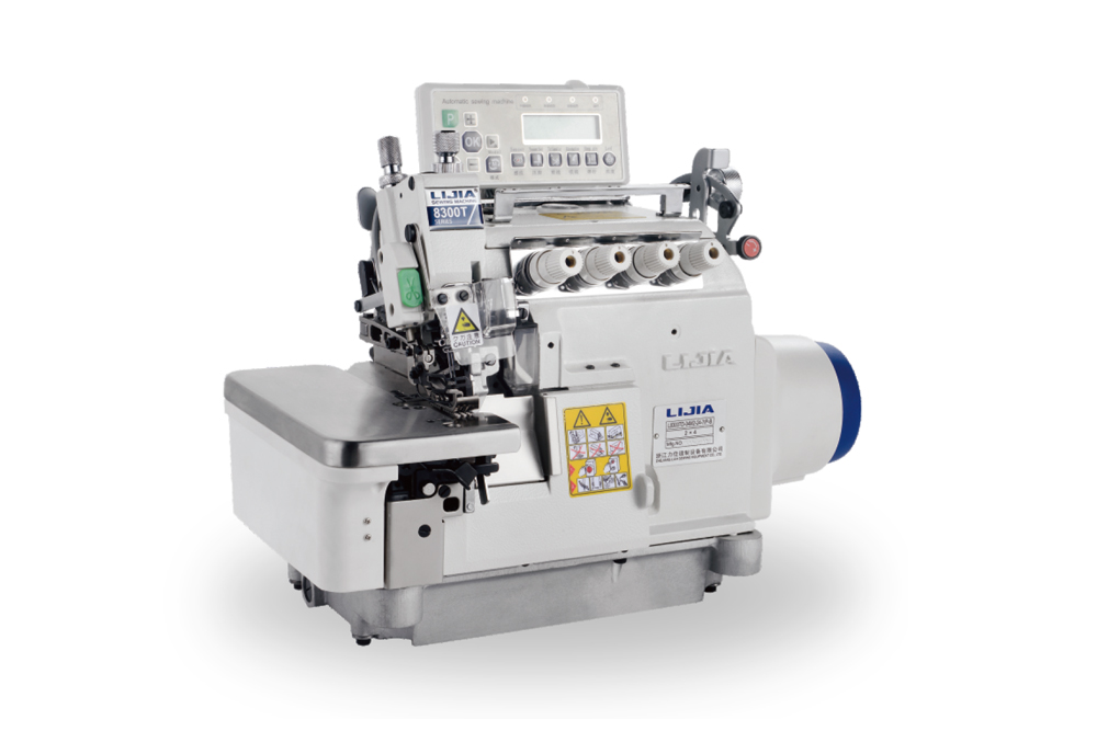 L8300TD-7/P TOP AND BOTTOM FEED AUTOMATIC TRIMMING FLAT-BED OVERLOCK SERIES